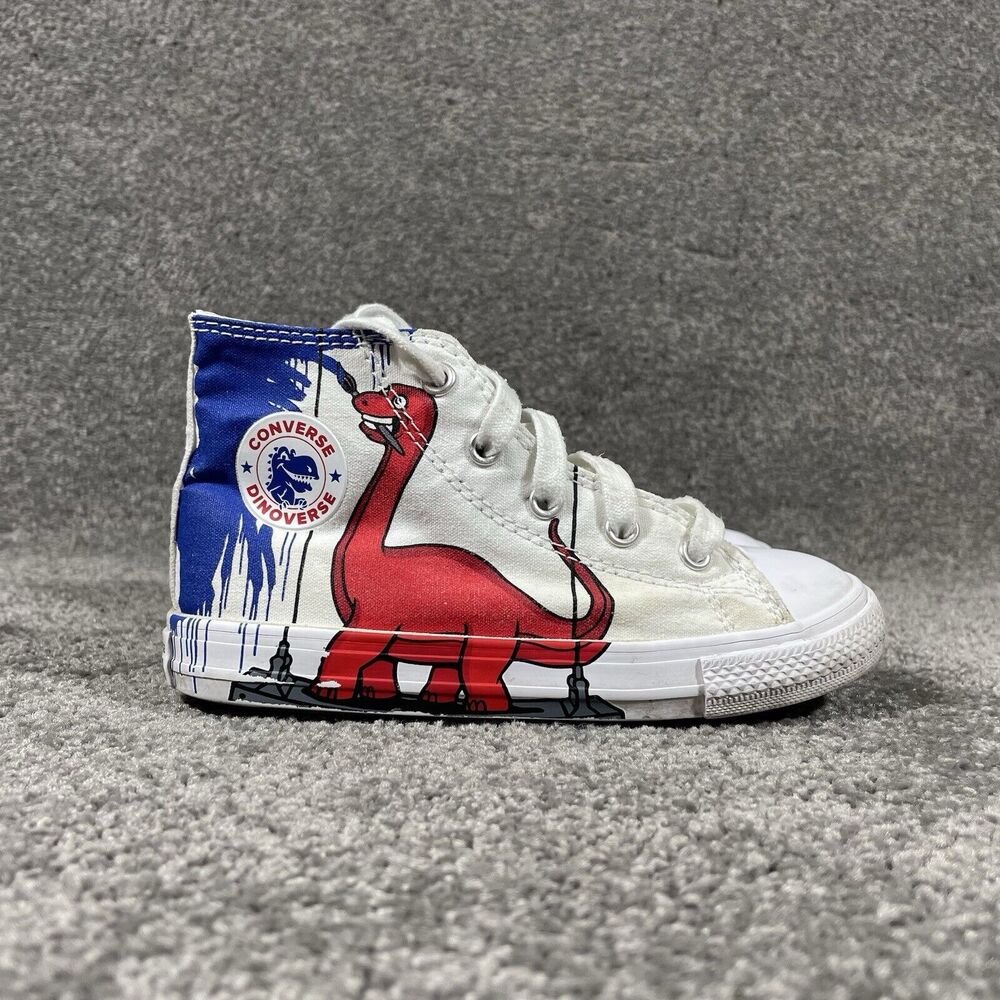 Converse Kids Sneakers - Dinosaur Paint